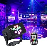 Discolicht Partylicht,Katomi Mini RGB Licht Lampe mit USB Kabel,Musikgesteuert DJ Disco Lichter mit Fernbedienung für Klub Party,Adventskalender,Familientreffen,Weihnachtsfeier