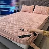 JIANINGHOME Bettlaken Rundumgummizug 48x74cm,Weich Mikrofaser Matratzen Topper - auch für Boxspring-Betten