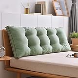 Stützkissen, großes dreieckiges Keilkissen, für Sofa, Stuhl, Rückenstütze, Keilkissen, 180 x 50 cm