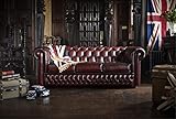 JVmoebel Chesterfield Sofa Ledersofa Couch Garnitur Polster Designersofa Leder Samt NEU