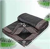 Schattennetz for Pergola, Schattennetz for Gewächshaus, wasserdichtes und atmungsaktives Schattentuch, Sonnenschutznetz mit Ösen, Sonnensegel for den Außenbereich, (Größe : 4x5m(13 * 16ft))