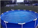 SAFWEL Staubdichter Poolschutz Solarfolie Pool Runde Solar Pool Abdeckung für oberirdische Pools/Binnenbecken, Solar Pool Hot Tub Deckenabdeckungen, 9m,2m Durchmesser (Size : 3m/10ft)