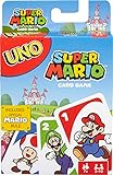 Mattel Games DRD00 - UNO Super Mario Kartenspiel, geeignet für 2 - 10 Spieler, Kartenspiele und Kinderspiele ab 7 Jahren