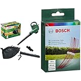 Bosch Home and Garden elektrischer Laubsauger/Laubbläser UniversalGardenTidy 2300 (2300 W, Fangsack 45 l,) & Bosch F016800181 Trimmerfaden extra stark / 26 cm Art 26 combitrimm