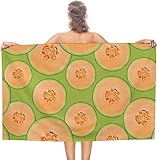 GYORI Mikrofaser Strandtuch Frucht Handtuch Groß 100x200 cm Muster Strandtuch 3D Badetuch Strandhandtuch Schnell Trocknendes Weiches Strandlaken, Saunatuch, Reisehandtuch