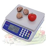 Digital Küchenwaage 25kg Kapazität LCD-Anzeige Tara Funktion 1g Präzision Backen Zuhause Lebensmittelwaage Für Küche Restaurant Markt (Size : 0.5g/6kg)