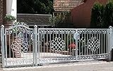 Gartentor Hoftor Tor Metall Schmiedeeisen Monaco-GFT500/100 Verzinkt