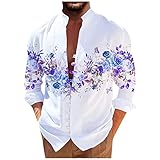 Hemd Herren Kurzarm Generic 2023 Herren Hemden Dunkelblau The Ghost Shirt T Shirts Männer 10 Pack Shirt Männer Set Herren Hemd Casual Fit Usa T Shirt（3-Blue,3XL）