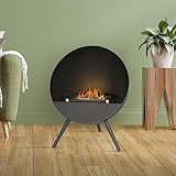 Noble Flame Meteor [moderner Ethanolkamin]: Schwarz