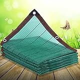 Sonnensegel, Rechteckiges Schattiertuch, Garten-Schattensegel, 90% UV-beständiges Schattiernetz, für Terrasse, Balkon, Gewächshaus, Garten, Pool, Auto (4 x 5 m/13,12 x 16,4 Fuß)