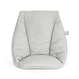 Tripp Trapp Babykissen, Nordic Grey – Polster, Stütze & Komfort für Dein Tripp Trapp Baby Set – Maschinenwaschbar + Hergestellt mit Biobaumwolle – Passt zu Allen Tripp Trapp Stühlen
