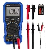 OWON OW18E Bluetooth Digital Multimeter, Multimeter mit 20000 Zählern, Voltmeter Amperemeter Ohmmeter Circuit Checker, tragbarer Multitester Misst den Spannungsstromwiderstand