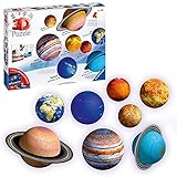 Ravensburger 3D Puzzle Planetensystem 11668 - Planeten als 3D Puzzlebälle - Sonnensystem für Kinder - 522 Teile - ab 6 Jahren