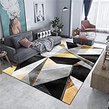 AD6H-CZ Jugend Teppich rutsch Feste Teppiche gelbe Teppiche, Schlafzimmer Jungen Teppiche,Gelb,200x250cm