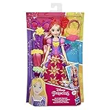 Disney PRINCESSIN Frisierspaß Rapunzel, Modepuppe mit Extensions, Spielschere, Accessoires, Spielzeug für Mädchen ab 3 Jahren, E8938