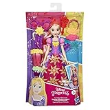 Disney PRINCESSIN Frisierspaß Rapunzel, Modepuppe mit Extensions, Spielschere, Accessoires, Spielzeug für Mädchen ab 3 Jahren, E8938