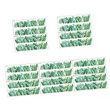 DOITOOL 5 Sets Pflanzen-Sockellinien-Applikationen Verzierungen Grüne Tapete Grüne Blumentapete Abziehen Und Aufkleben Bordüre Florale Wandaufkleber Palmblatt-Wandaufkleber