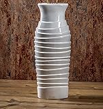 HGD Deko-Bodenvase für Trockengestecke, Grau, XL, CS93-1008