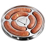 Firulab Wurstform | 6 Mulden Antihaft-Hot-Dog-Maker für hausgemachte Wurstmacher-Formen-Set für Backofen, Kühlschrank, Mikrowelle und Spülmaschine