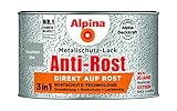 Alpina Metallschutzlack Anti-Rost Eisenglimmer Silber 300ml