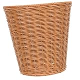COLLBATH Geflochtener Aufbewahrungskorb Runde Körbe Körbe Aus Seegras Mülleimer Für Badezimmer Müllbehälter Müllbehälter Vielseitiger Müllkorb Rattan-Papierkorb Rattankorb Aus
