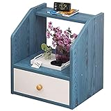 FLYIFE Nachttisch, Schließfach, Bett, Beistelltisch, Beistelltisch, Aufbewahrungsbox, Design Mit 1 Schublade, Mehr Stauraum, L43 X B32 X H48 cm/B