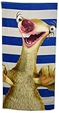 Ice Age 5 Kollision voraus! Strandtuch/Badetuch Sid 150 x 75 cm, Lizenzprodukt