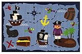 RugPal Bereich Teppich 10,2 cm X4 3 '25,4 cm Rechteck Kids miulti Farbe Farbe – Fun Teppiche Fun Time Collection