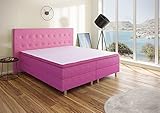 Best For You Boxspringbett Rio Barcelona 5-Zonen mit Visco Topper H3 First Class Bett Größen