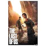 REINDERS Poster Playstation - the last of us - 150 gr. glänzend Bilderdruckpapier 61 x 91.5 cm Braun Kinderzimmer Games