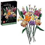 LEGO 10280 Icons Blumenstrauß, Künstliche Blumen, Set für Erwachsene, Home Deko, Geschenk-Idee für Frauen, Männer, Sie & Ihn, Ehefrau oder Ehemann, Wohnaccessoires, Botanische Sammlung