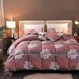 Bettdecke 135x200 Winter,Winterdecke 200x200,WeißE GäNsedaunen Steppdecke Bettdecke Dick En Winter BettwäSche Warm QualitäT Steppdecke Herbst Decke Mit FüLlung