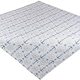 Tischdecke Maritim Anker 85x85 cm Mitteldecke Decke Stoff Gartentischdecke Unterdecke Nautik Hellgrau Blau