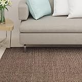 TECHPO Home & Garden Teppich Sisal Natur 100x200 cm Größe Braun