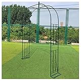 HASMI Metall Garten Laube Rahmen Für Kletterpflanzen Und Reben, Hochzeiten, Party Dekoration Bogen/Green/240 * 240Cm
