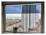 JYHHCYS Verdunkelungsrollo Blaue Rollos Für Innenfenster, 2er-Pack Einwegspiegel-Sichtschutzrollos Mit Saugnäpfen, Sonnenschutz-Vorhang Mit Reflektierender Isolierung (Size : 103x150cm/40.5x59in)
