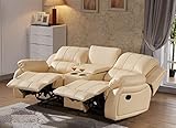 Mapo Möbel Ledersofa Kinosofa Relaxcouch Fernsehsofa 5129-Cup-2-317