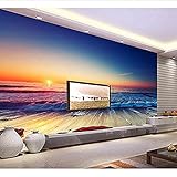 Tapeten 3D Stereoscopic Modern Wallpaper Wohnzimmer Indoor Hintergrund Wandbild Oriental Scenery Wallpaper Wanddekoration fototapete 3d Tapete effekt Vlies wandbild Schlafzimmer-300cm×210cm