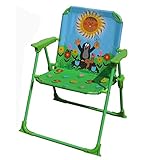 Wiky 170402'Der Kleine Maulwurf Gartenstuhl Klappstuhl für Kinder