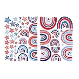 4. Juli Wandaufkleber, Zitate, Wandaufkleber, Amerika, Wohnzimmer, Schlafzimmer, Unabhängigkeitstag, patriotische Wanddekoration, Vinyl-Aufkleber für das Klassenzimmer