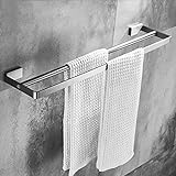 Zeichnung Handtuchstange, doppelpolig, Badezimmer-Anhänger, Dicker Handtuchhalter, Handtuchhalter aus Edelstahl 304, einzeln, einfach zu installierender Badezimmer-Handtuchhalter
