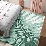 DJHWWD küchen teppiche küchenteppich waschbar Rechteckiger grüner Esszimmerteppich, Schlafzimmerteppich, Arbeitszimmerteppich babyzimmer Teppich Junge Teppich Schlafzimmer 180X280cm