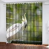 ONDIAN oesenvorhang 193 x 213 cm(76 x 83.8 inch) Blickdichte Vorhänge Verdunkelungsvorhänge mit Schlaufen für Schlafzimmer, Thermogardine Gardinen 2 Set