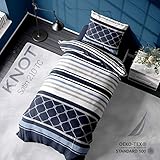 Nautica Home Knot BETTWÄSCHE Set Satin 135X200 + 80X80 Kissenbezug