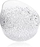 comforder – Wasserperlen durchsichtig – Deko Wasserperlen für Pflanzen in Vase, ca. 100.000 Hydroperlen, Gelkugeln transparent, Floating Christmas Trend (500)