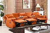 Mapo Möbel Ledersofa Kinosofa Relaxcouch Fernsehsofa 5129-Cup-3-477