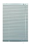GARDINIA Alu-Jalousie, Sichtschutz, Lichtschutz, Blendschutz, Wand- und Deckenmontage, Aluminium-Jalousie, Silber, 100 x 140 cm (BxH)