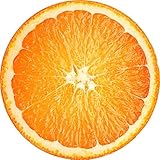 Vessia Lebensmittel-Überwurfdecke (152,4 x 152,4 cm, orange), realistische, lustige orangefarbene Decke für Erwachsene und Kinder, 300 g/m², Ronud, bedruckte Decke für Couch, Sofa, Bett, lustige,