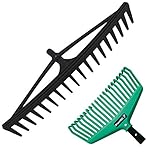 FenWi Harke & Rechen als Zubehör-Module Anbauwerkzeuge und Erweiterung zu Alu-Teleskopstangen und Teleskop-Set`s zur Umwandlung in Dachharke, Dachräumer