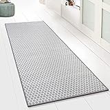 Floordirekt Teppichläufer Tralee 80 x 300 cm - Läufer für Küche, Flur & Wohnraum - Feinschlingen Teppich - rutschfest & antistatisch - Küchenläufer Flurteppich Flurläufer